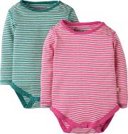 Baby Striped Bodysuit, Pack Of 2