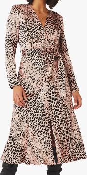 Meryl Animal Spot Print Dress