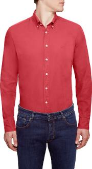 Brompton Garment Dyed Slim Oxford Shirt