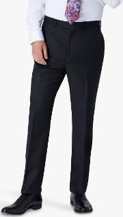 120s Wool Twill Regular Fit Suit Trousers
