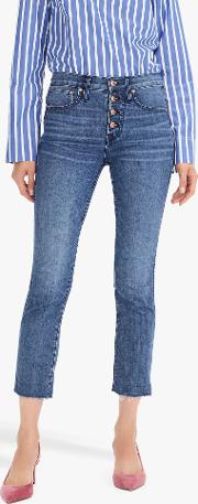 Vintage Straight Button Fly Eco Jeans