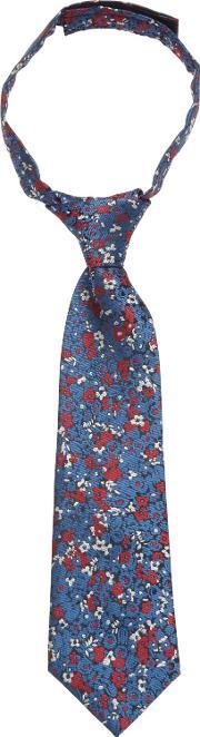 Boys' Floral Print Tie