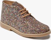Children's Elouise Glitter Desert Boots