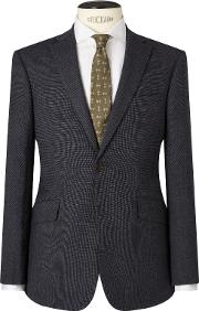. Pelham Brushed Semi Plain Tailored Suit Jacket, Charcoal