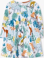 Baby Jungle Print Dress