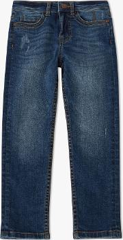 Boys' Skinny Jeans, Mid Wash Denim