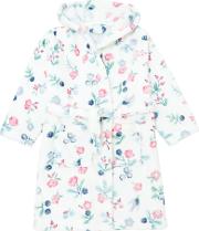 Girls' Floral Berry Robe
