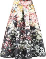 Floral 50s A Line Skirt