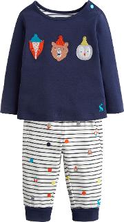 Baby Joule Byron Animal Two Piece T Shirt And Leggings Set