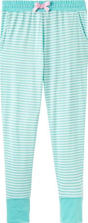 Lois Stripe Jersey Cuffed Pyjama Bottoms