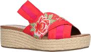 Blossom Wedge Heel Sandals