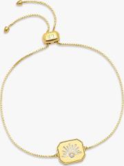 Curio Celestial Zircon Slider Chain Bracelet