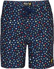 Boys' Dots Print Swim Shorts