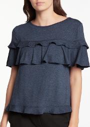 Frill Jersey Top