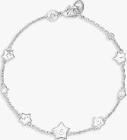 Personalised Initial Star Chain Bracelet