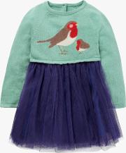Baby Peculiar Pets Knitted Dress