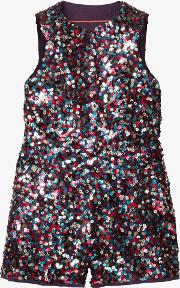 Girls' Sequined Playsuit