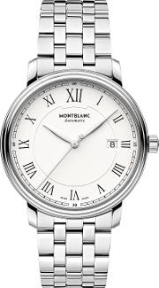 112610 Men's Tradition Automatic Date Bracelet Strap Watch