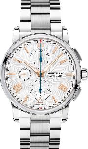 114856 Men's 4810 Automatic Chronograph Date Bracelet Strap Watch