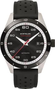 116059 Men's Timewalker Automatic Date Rubber Strap Watch