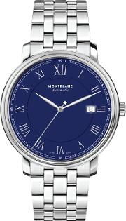 117830 Men's Tradition Automatic Date Bracelet Strap Watch
