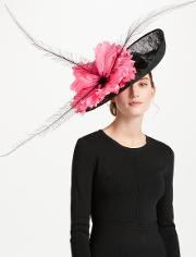 Lindsay Upturn Disc Floral Occasion Hat