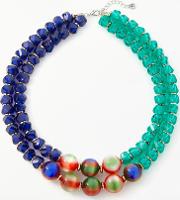 Marble Ball Beaded Necklace