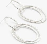 Linked Hoop Earrings