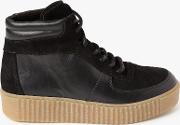 Paloma High Leather Trainers