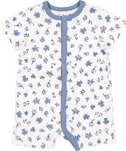 Baby Organic Cotton Floral Print Playsuit