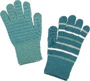 Children's Striped Gloves