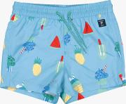 Children's Uv Ice Cream Fruit Swim Shorts