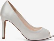 Robyn Satin Peep Toe Court Shoes