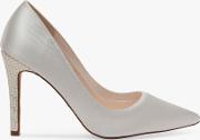 Rochelle Satin Pointed Court Shoes