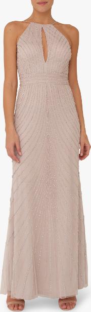 Blush Racer Style Gown