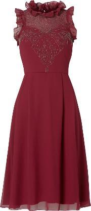 High Frill Skater Dress