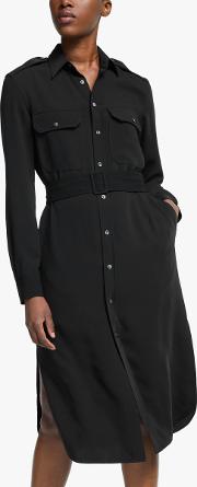 Polo  Belted Shirt Dress