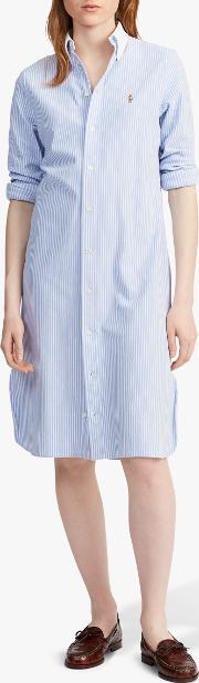 Polo  Stripe Shirt Dress