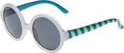 Children's Glitter Candy Stripe Sunglasses