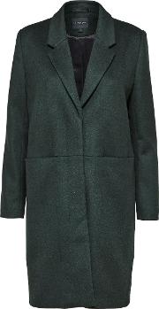 Boa Wool Blend Coat