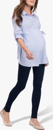 Seraphine Hermia Striped Maternity Shirt