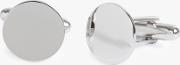 For John Lewis Sterling Silver Round Cufflinks
