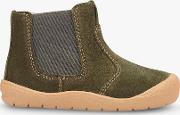 Start Rite Children's Leather Suede First Chelsea Boots