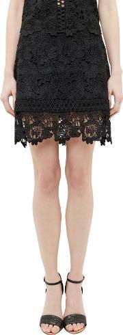 beay lace mini skirt