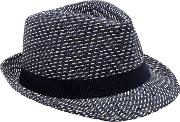 Bislee Herringbone Trilby Hat