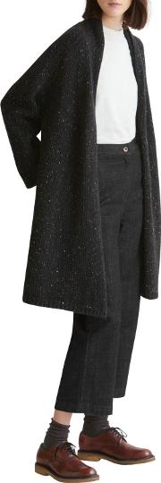 Donegal Knitted Wool Coat