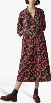 Prairie Floral Print Dress
