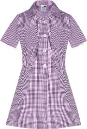 The Perse Prep School Girls' A Line Checked Summer Dress