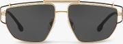 Ve2202 Men's Square Sunglasses