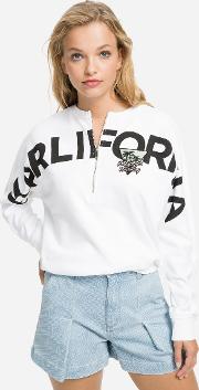 Kkarlifornia Cropped Sweatshirt 
